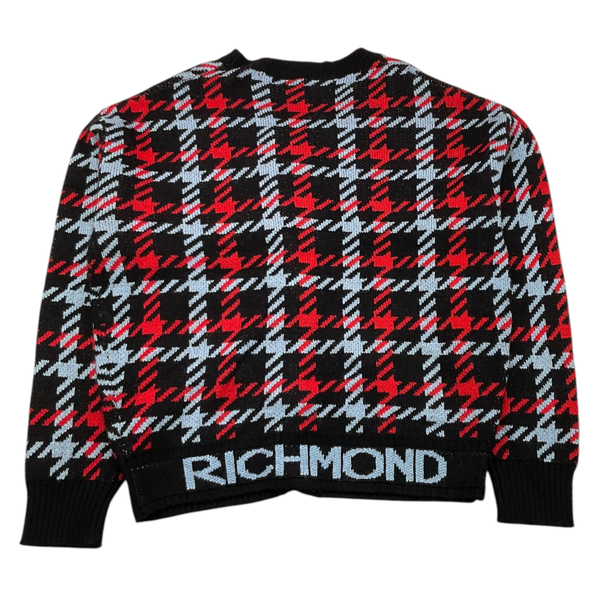 JOHN RICHMOND cardigan stampa fantasia Nero per Bambino RBA25158CD NERO JOHN RICHMOND 
