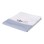 Mayoral Coperta Bicolore con Stampa per Neonato 9397 BIANCO/BLU MAYORAL 