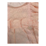 Barcellino Completo Pagliaccetto-Body Bicolore Bianco/Rosa per Neonata