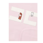 Elisabetta Franchi Coperta Tinta Unita con Logo per Neonata ENCO072 ROSA ELISABETTA FRANCHI 