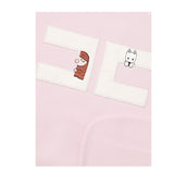 Elisabetta Franchi Coperta Tinta Unita con Logo per Neonata ENCO072 ROSA ELISABETTA FRANCHI 