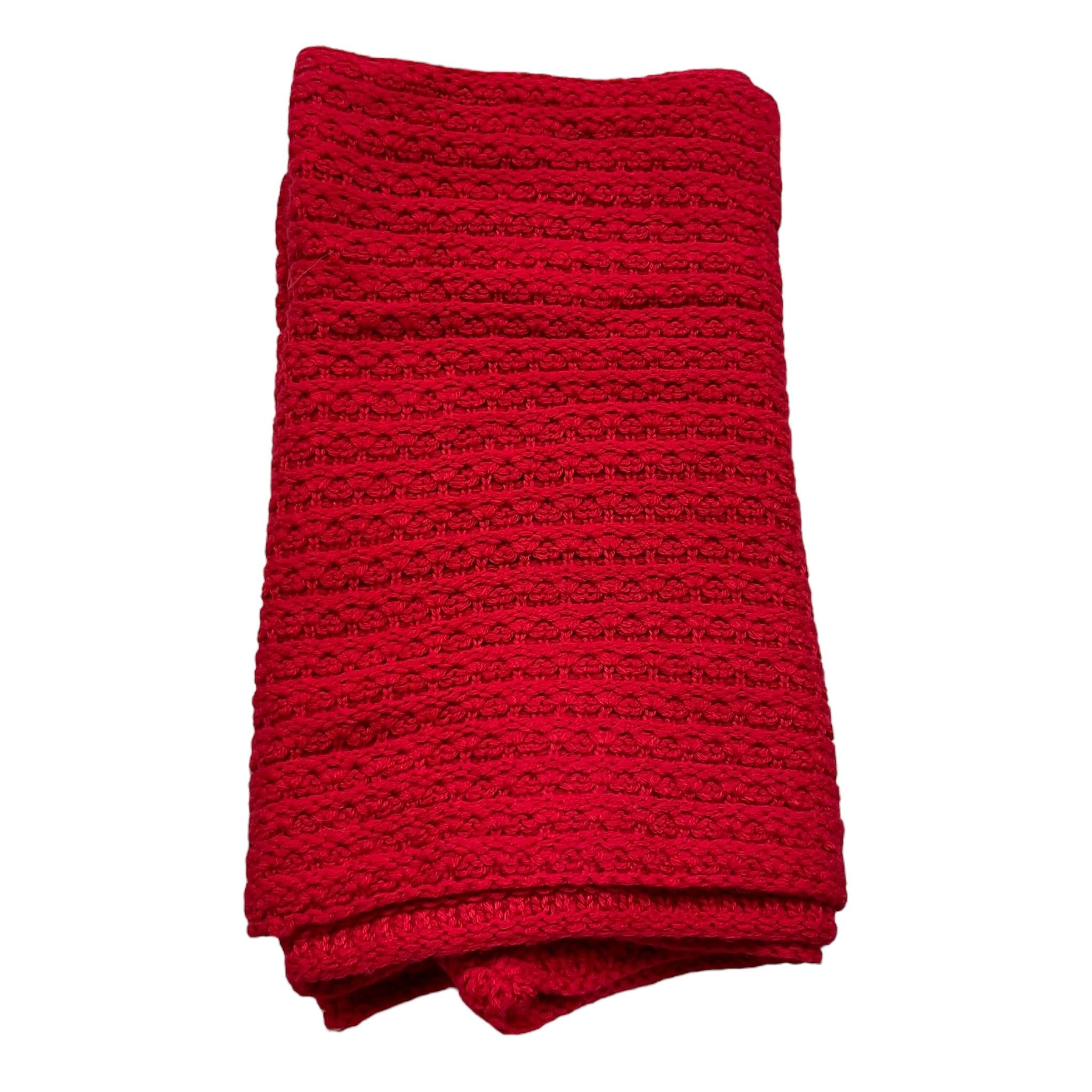 LIU JO sciarpa tinta unita con applicazione pon pon Rosso per Bambina G62116 ROSSO LIU JO 