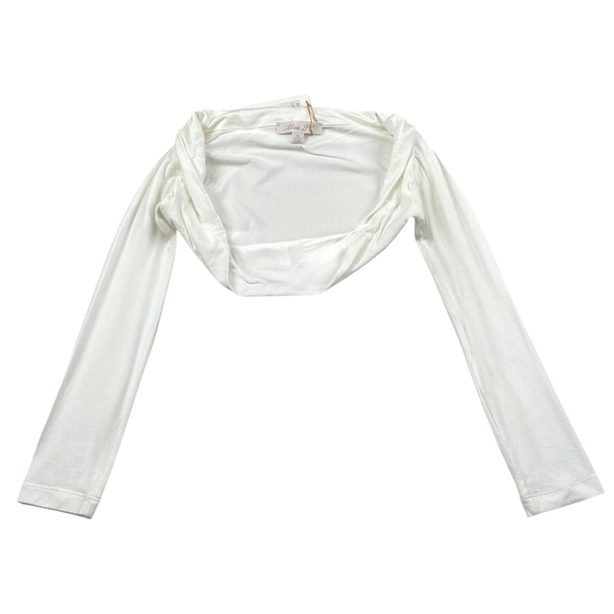 Alice Pi Coprispalle Tinta Unita  per Bambina 597 BIANCO ALICE PI 