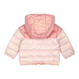CARRE'MENT BEAU giubbino tinta unita con cappuccio e pelliccia Rosa per Neonata Y30232X ROSA CARRE'MENT BEAU 