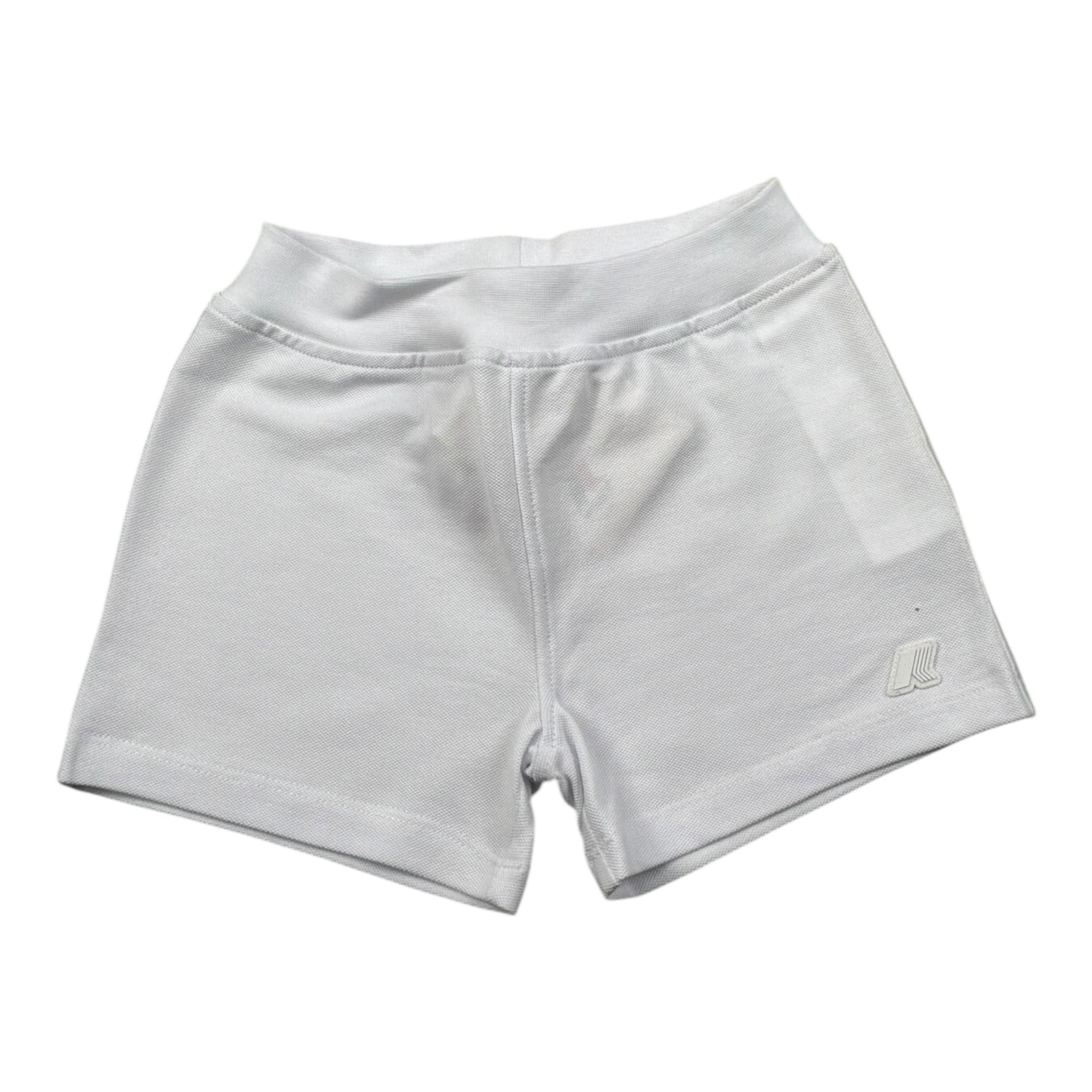 K-Way Bermuda Tinta Unita con Elastico In Vita per Neonato K71376WX BIANCO K-WAY 