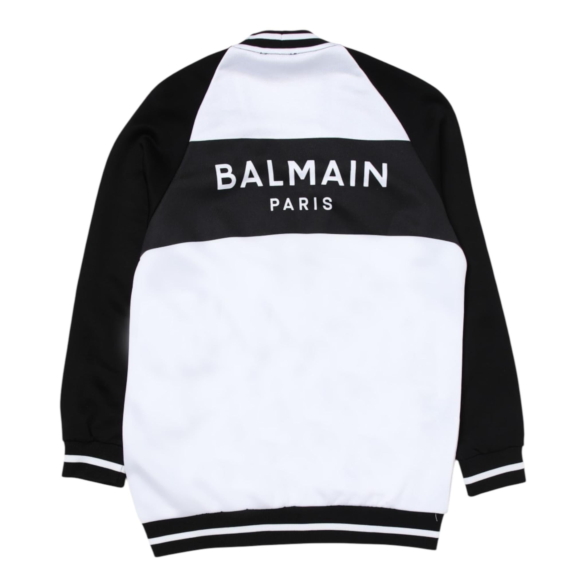 BALMAIN BU4A40BIANCO/NERO