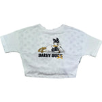 Monnalisa T-Shirt Girocollo Tinta Unita con Stampa per Bambina 197610S3 BIANCO MONNALISA 