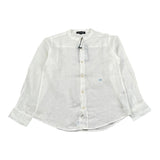 Please Camicia Tinta Unita per Bambino CL14300B73 BIANCO PLEASE 
