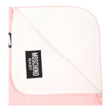 MOSCHINO coperta bicolore con stampe orsi Rosa/bianco per Neonata MUB00F ROSA/BIANCO MOSCHINO 
