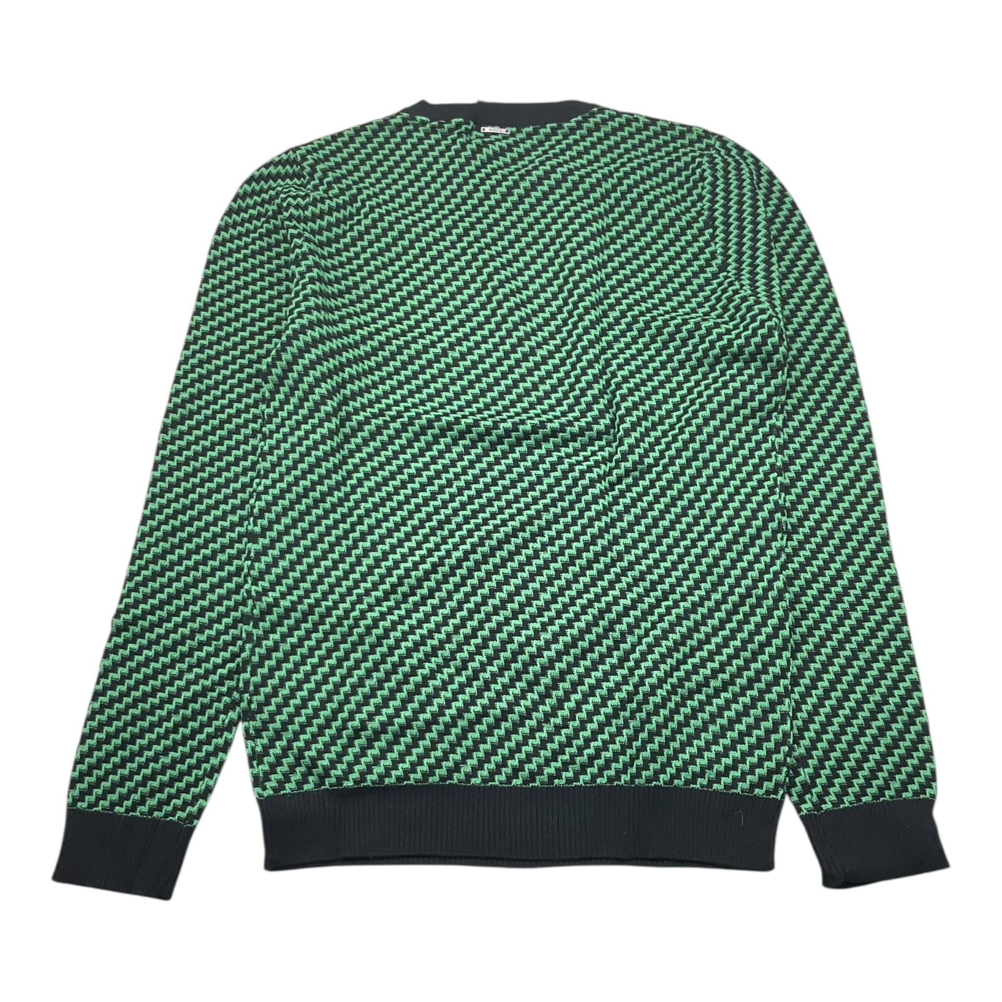 ANTONY MORATO maglia girocollo bicolore con fantasia  Nero/verde per Bambino MKSW01280 NERO/VERDE ANTONY MORATO 