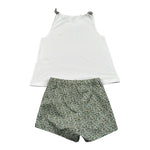 Il Gufo Completo 2 Pezzi Canotte-Culotte per Neonata P25DP528MF032X BIANCO IL GUFO 