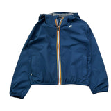 K-Way Giubbino Tinta Unita con Cappuccio per Bambino K21371WX BLU K-WAY 