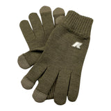K-WAY guanti tinta unita con logo Verde per Bambino K61323W VERDE K-WAY 