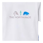The North Face Completo 2 Pezzi Bicolore T-Shirt-Bermuda per Neonato NF0A8BA3TL4 BIANCO/COBALTO THE NORTH FACE 
