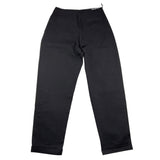 BALMAIN jeans tinta unita con logo in contrasto Nero per Bambino BT6Q00 NERO BALMAIN 