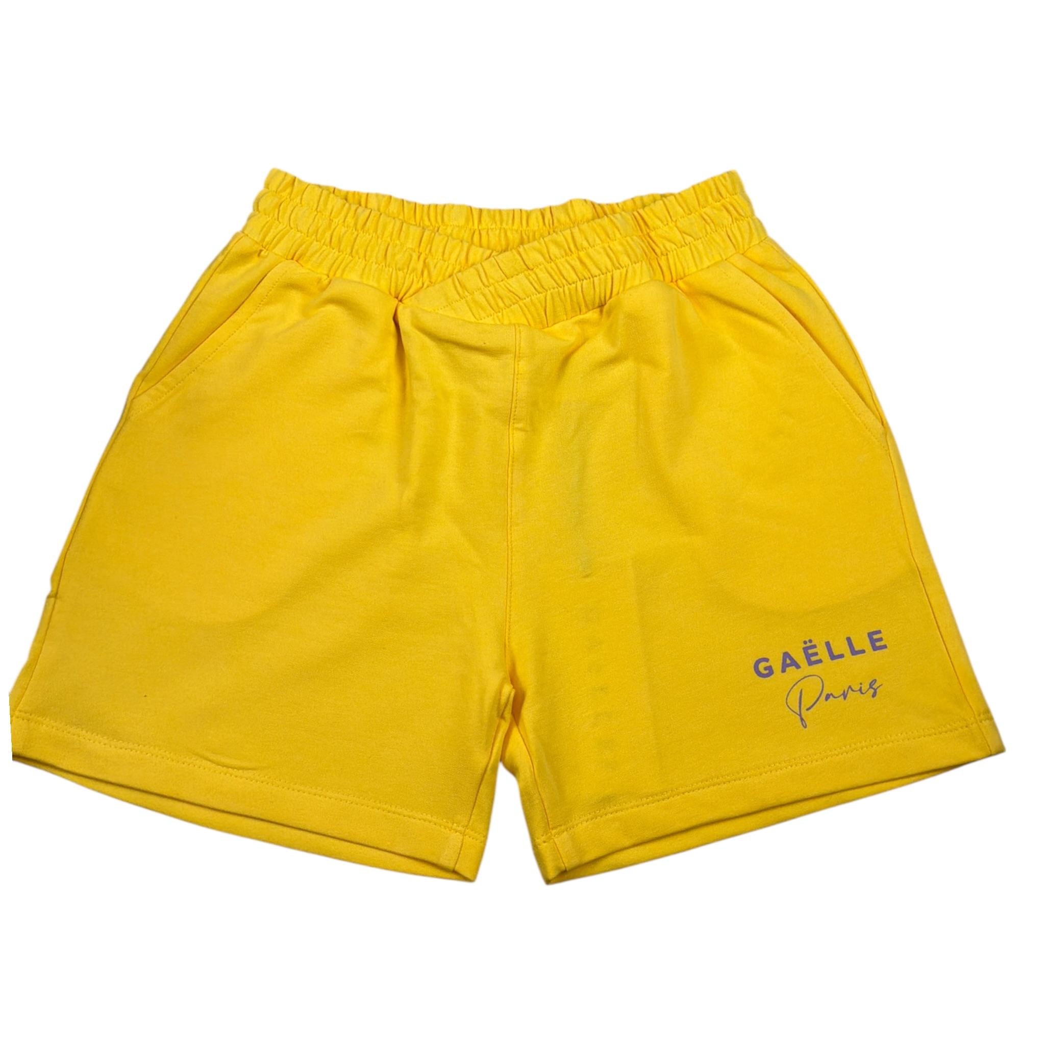 Gaelle Short tinta unita con Elastico In Vita Giallo per Bambina 2746SF00466 GIALLO GAELLE 