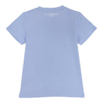 John Richmond T-Shirt Girocollo Tinta Unita con Stampa per Bambino RBP25117TSXX AZZURRO JOHN RICHMOND 