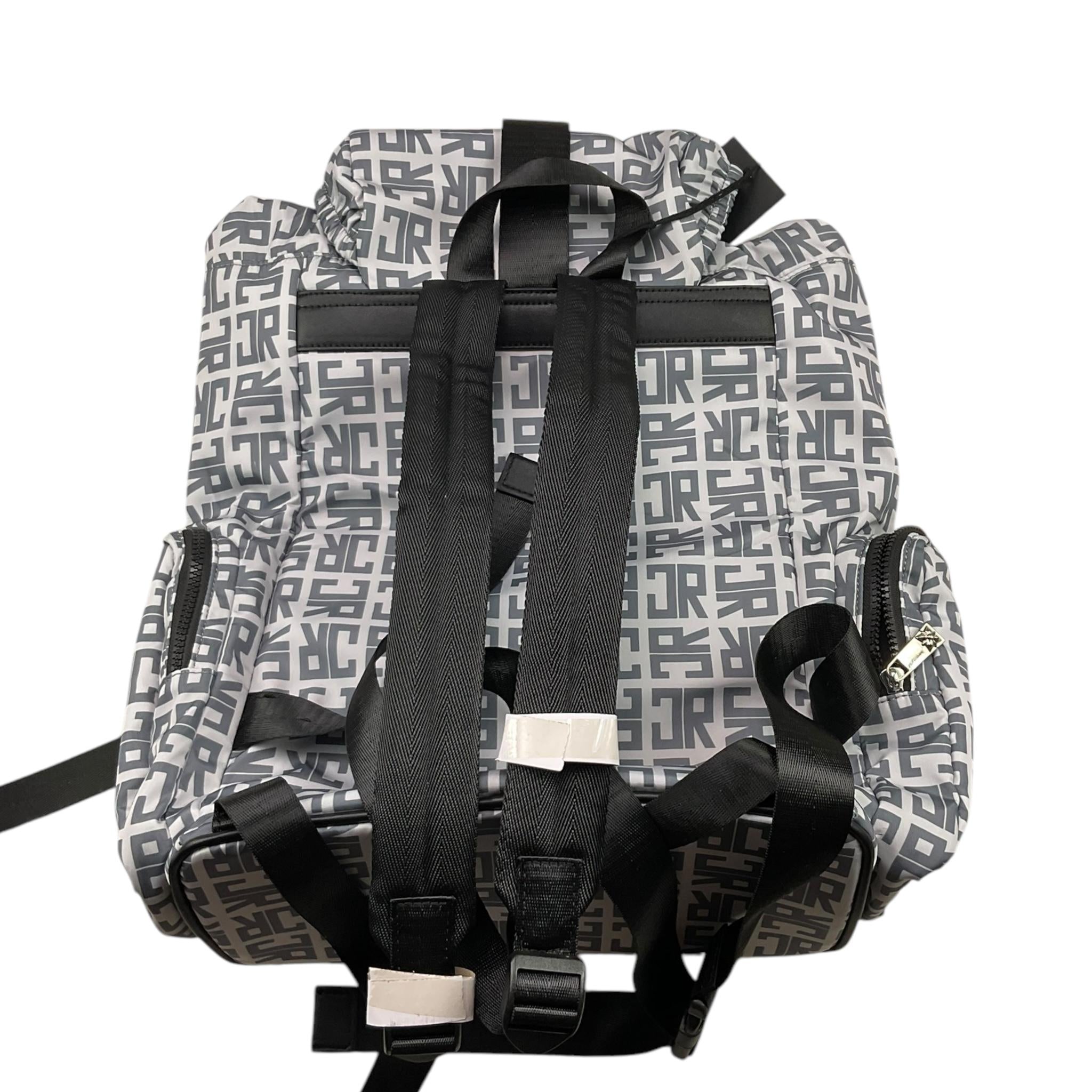 JOHN RICHMOND zaino tinta unita con stampa logo Grigio per Bambino RBA25134ZA GRIGIO JOHN RICHMOND 