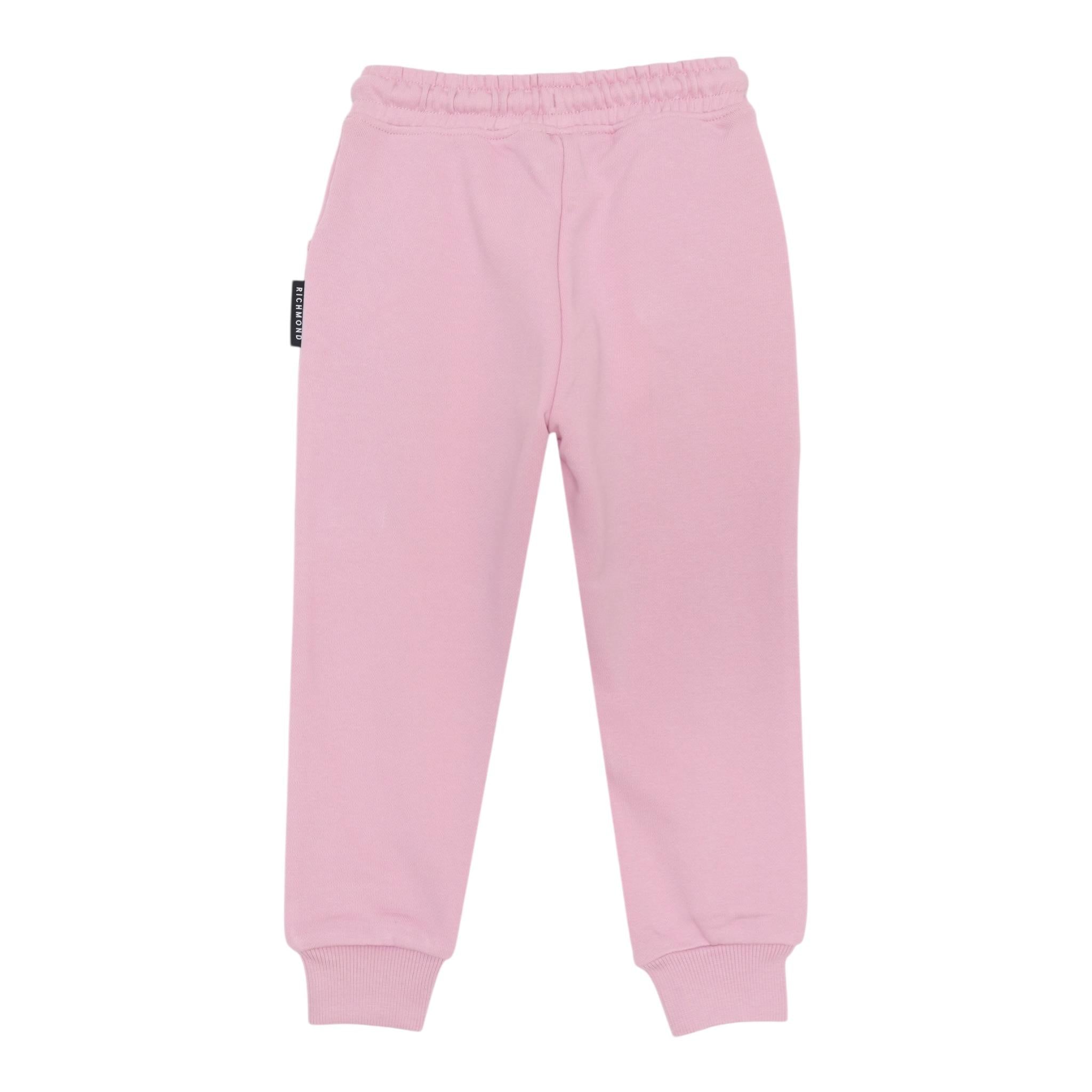 John Richmond Pantalone Tuta Tinta Unita per Bambina RIP25004PA ROSA JOHN RICHMOND 