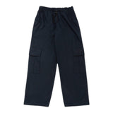 N°21 Pantalone Tinta Unita Con Elastico In Vita Blu Per Bambino