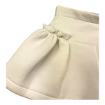 LIU JO short  tinta unita con fiocco in contrasto Panna per Bambina KF4140 PANNA LIU JO 