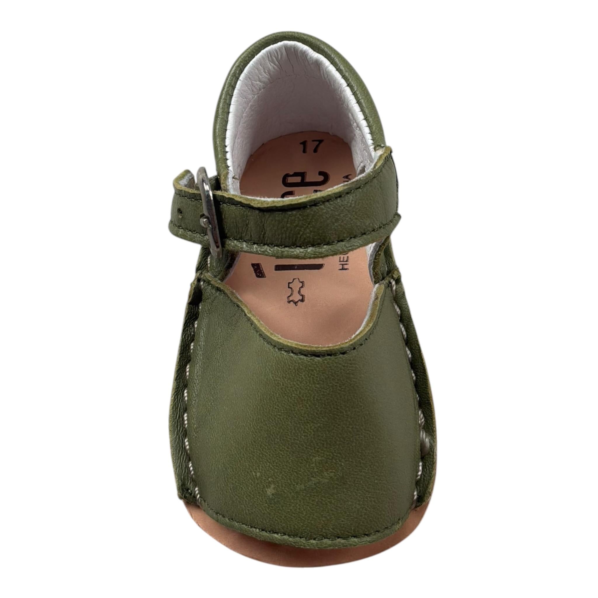 Indice Sandalo Tinta Unita per Neonato 1449 VERDE INDICE 