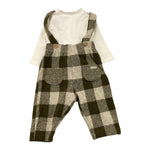 LALALU' completo 2 pezzi shirt-salopette Bianco per Neonato SLTL11N BIANCO LALALU' 