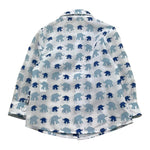 Daniele Alessandrini Camicia Tinta Unita con Stampa per Neonata 1295C00177 BIANCO DANIELE ALESSANDRINI 