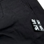John Richmond Pantalone Tinta Unita con Elastico In Vita E Logo per Bambino RBP24034PA NERO JOHN RICHMOND 