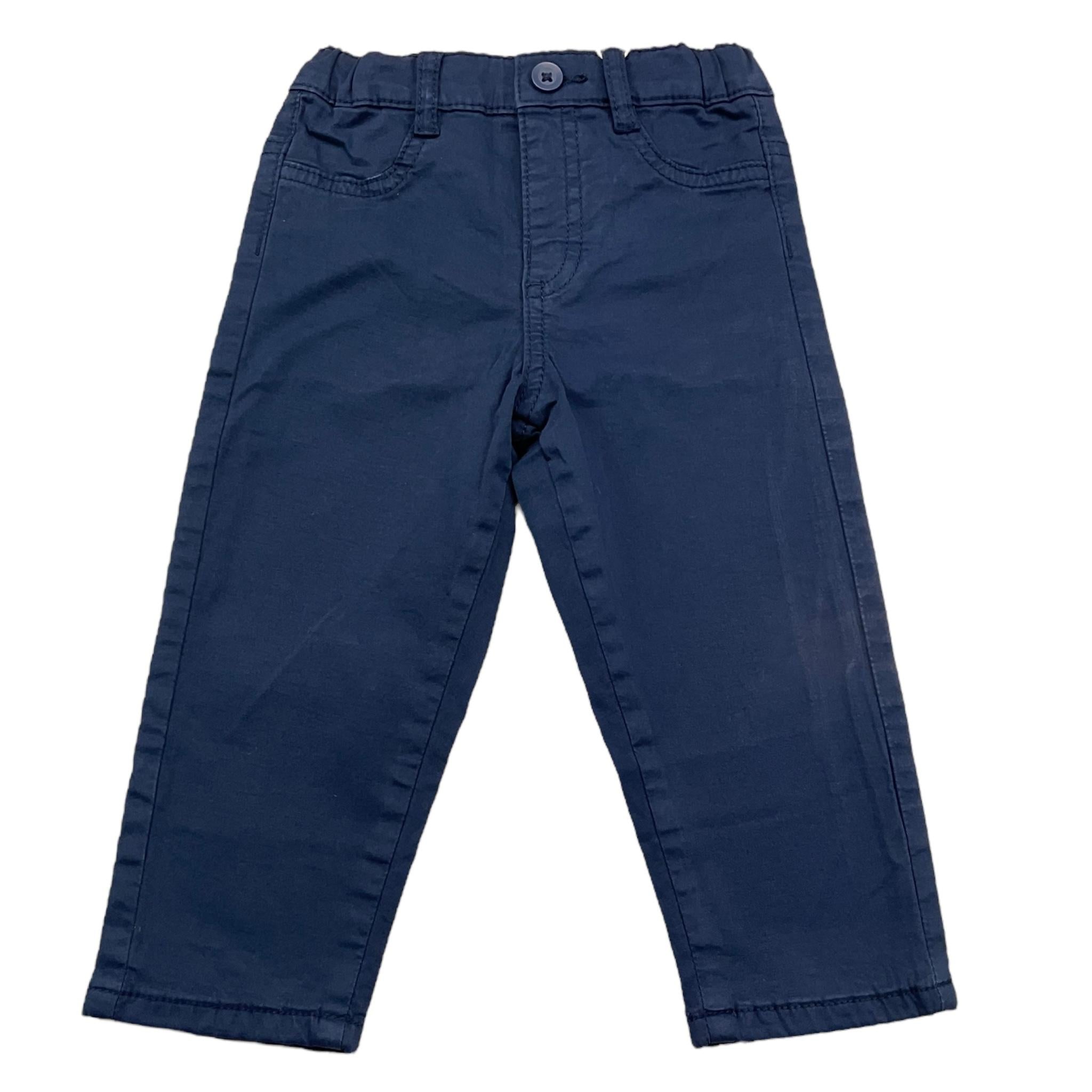 MAYORAL pantalone tinta unita con girovita regolabile Blu per Neonato 2524X BLU MAYORAL 