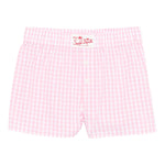 Saint Barth Short Fantasia Quadretti  per Bambina BXY0010366 ROSA SAINT BARTH 