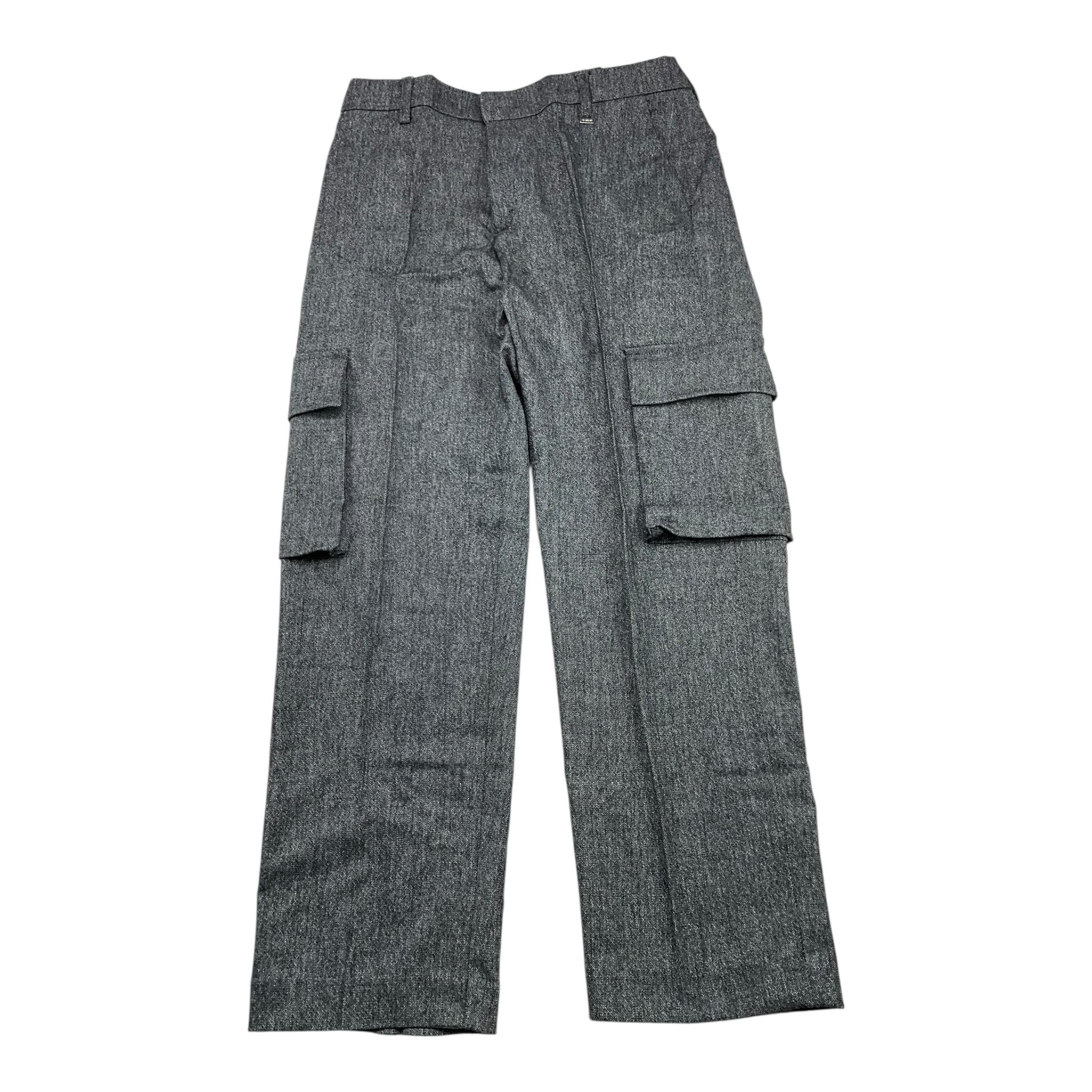 I'M BRIAN pantalone tinta unita con girovita regolabile Grigio per Bambino PA3075J GRIGIO I'M BRIAN 