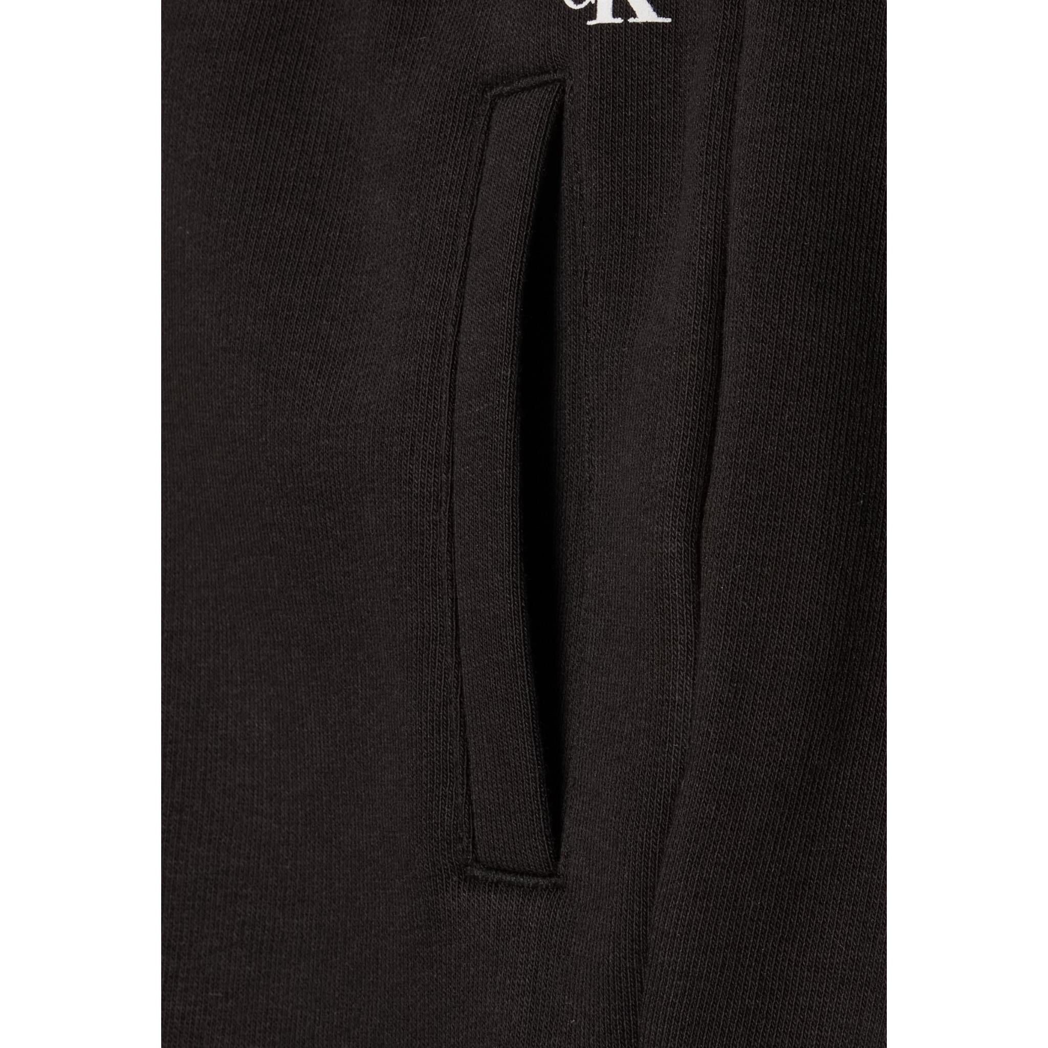 Calvin Klein Bermuda Tuta tinta unita con Logo Nero per Bambino IB0IB01290 NERO CALVIN KLEIN 