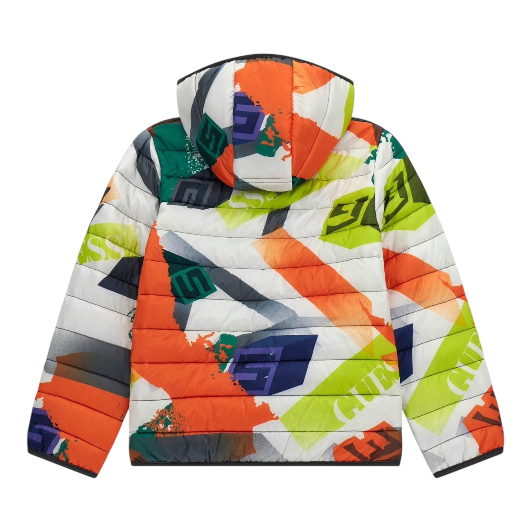 GUESS giubbino tinta unita con stampa fantasia Multicolor per Bambino N4RL02WB310X MULTICOLOR GUESS 