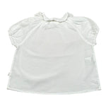 Teddy E Minou Camicia Mezza Manica Tinta Unita per Neonata E25CI008C6039X BIANCO TEDDY E MINOU 