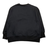 ELISABETTA FRANCHI felpa chiusa girocollo tinta unita con logo Nero per Bambina EFFE138 NERO ELISABETTA FRANCHI 