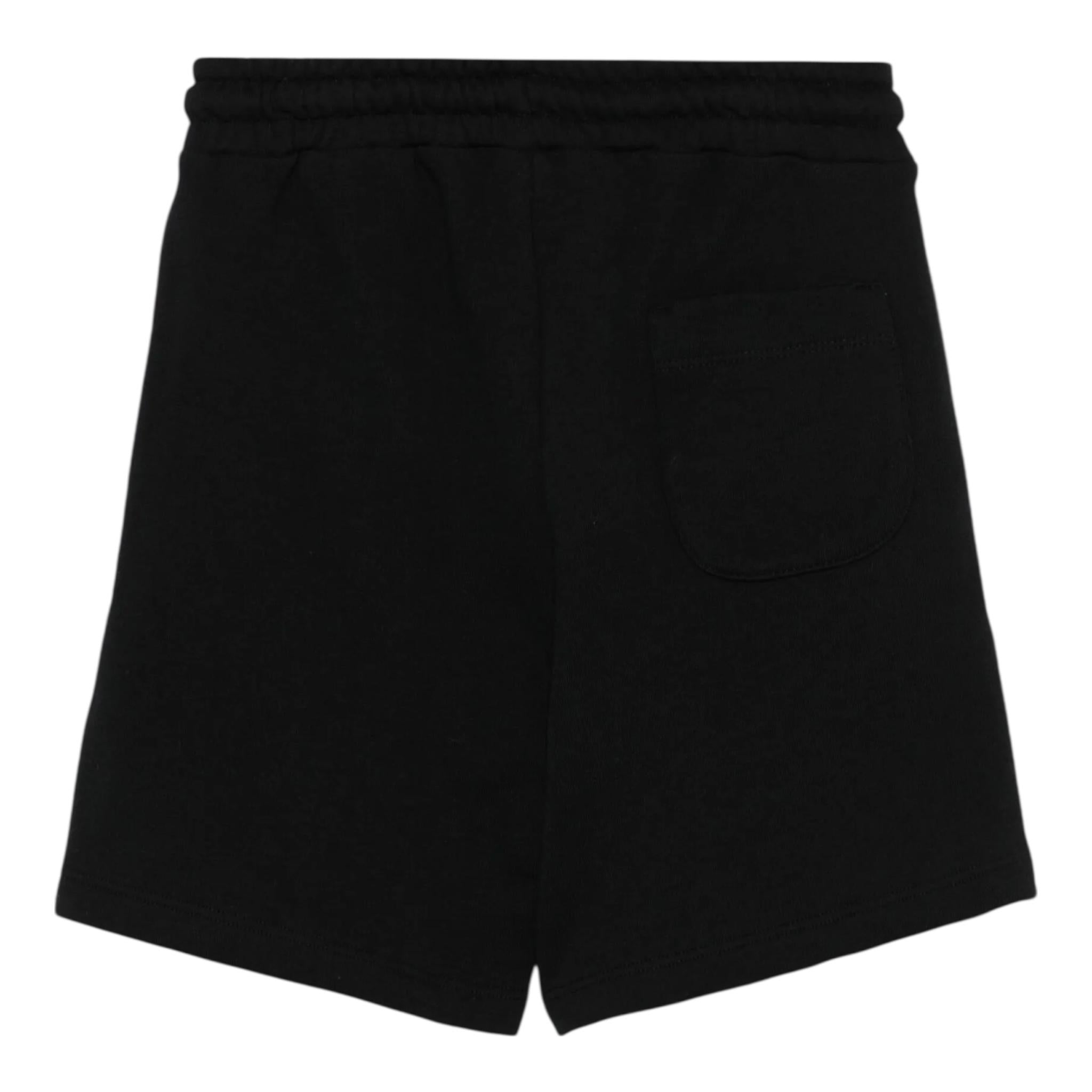 Msgm Bermuda In Felpa Tinta Unita con Logo per Bambino S5MSJBBE281 NERO MSGM 