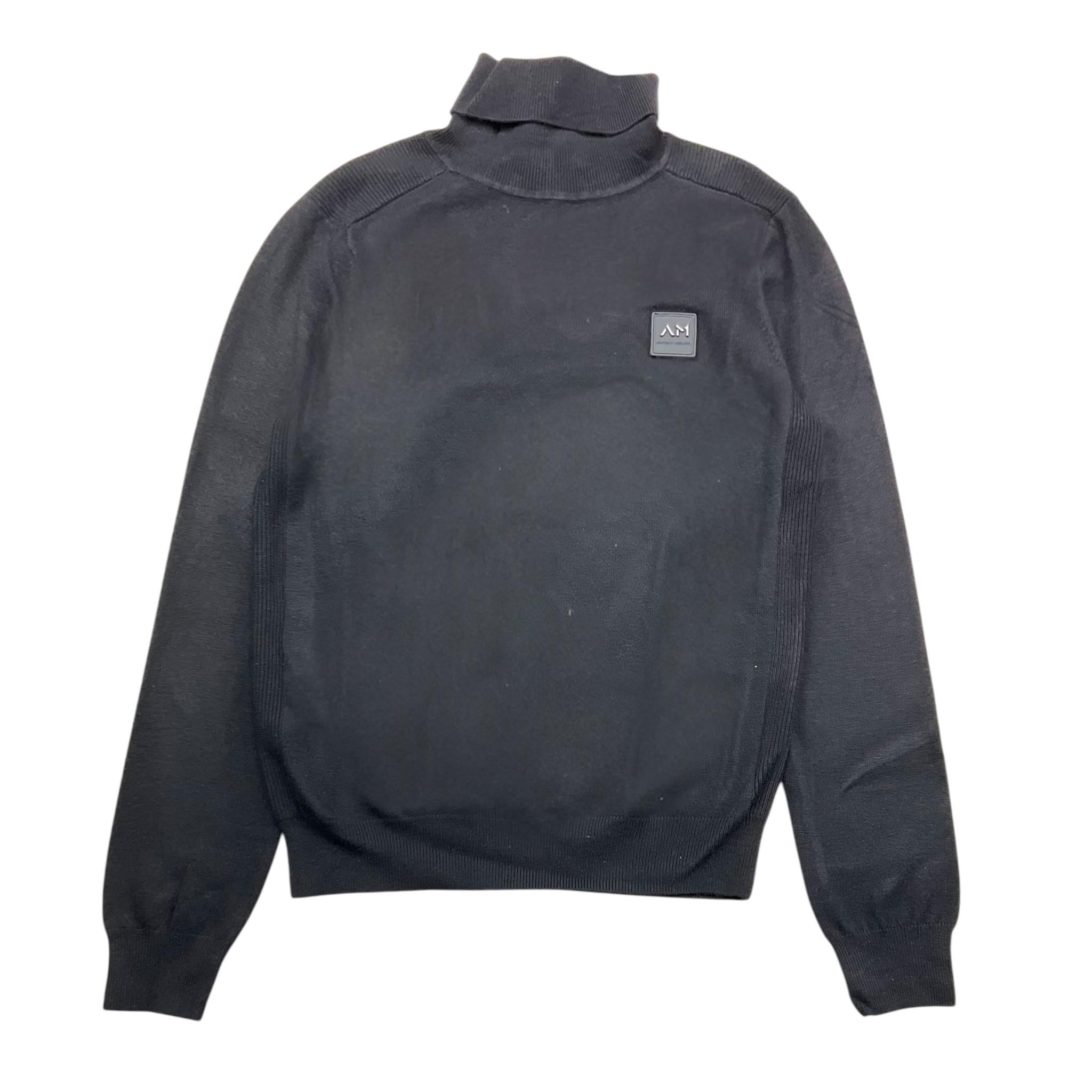 ANTONY MORATO maglia collo alto tinta unita Nero per Bambino MKSW01272 NERO ANTONY MORATO 