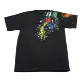 Sprayground T-Shirt Rundhals Einfarbig Mit Print Schwarz Für Jungen