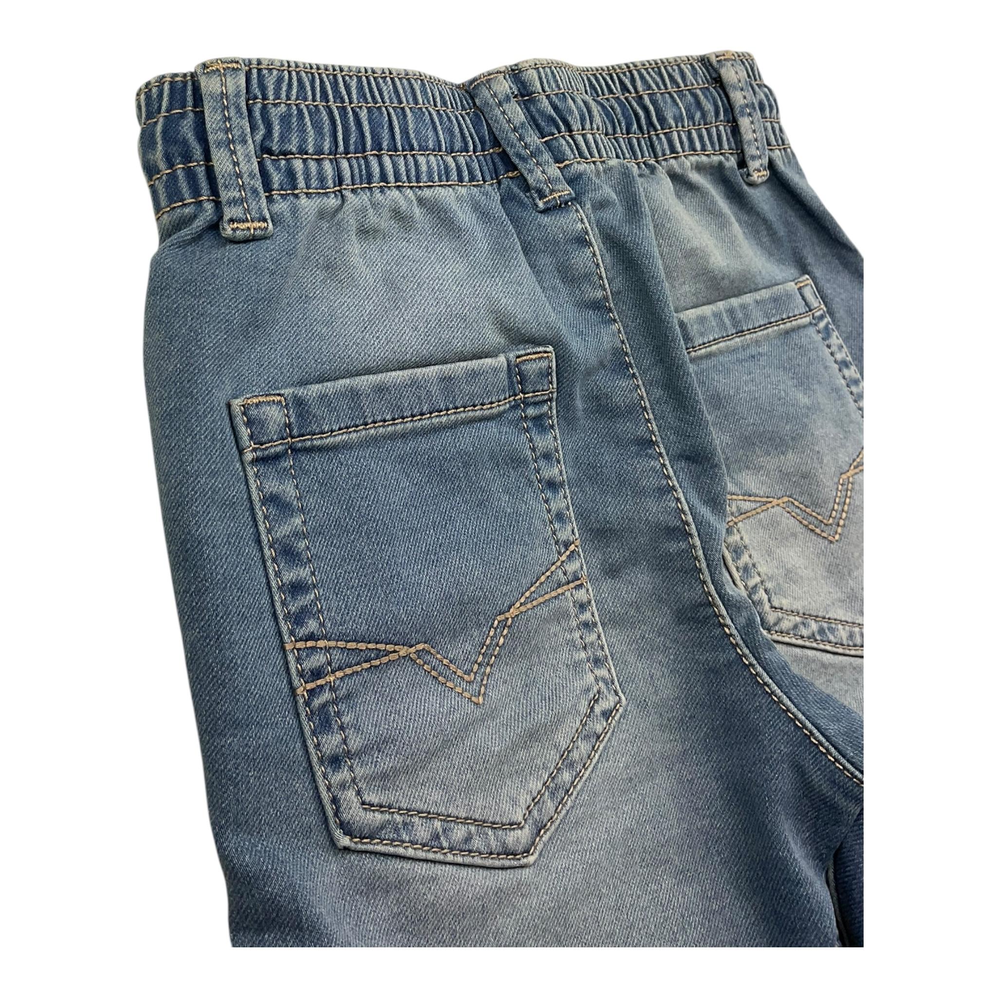 Mayoral Bermuda Tinta Unita con Elastico In Vita per Bambino 3222 BLU MAYORAL 