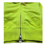 Sun68 Felpa con Zip E Cappuccio Tinta Unita per Neonato F31304N GIALLO FLUO SUN68 