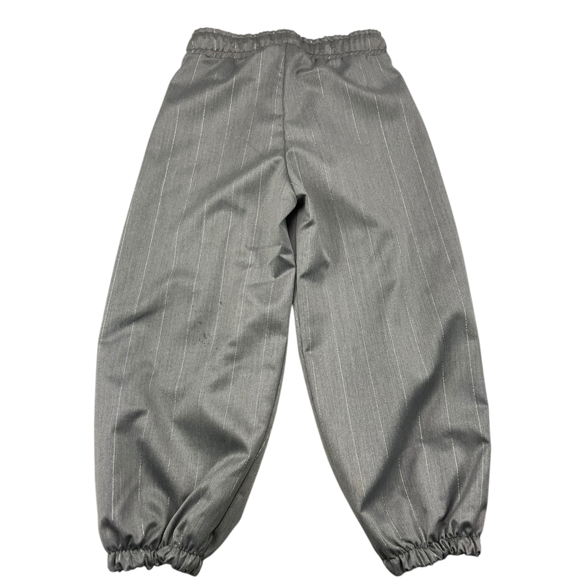 NAIDA pantalone tinta unita con elastico in vita Grigio per Bambina NAPA296 GRIGIO NAIDA 