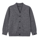 MAYORAL cardigan tinta unita con bottoni in contrasto Grigio per Bambino 4348XX GRIGIO MAYORAL 