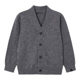 MAYORAL cardigan tinta unita con bottoni in contrasto Grigio per Bambino 4348XX GRIGIO MAYORAL 