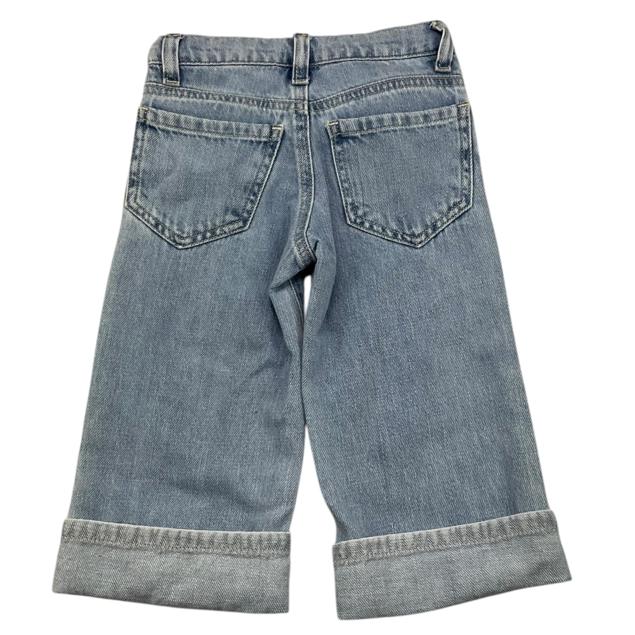 LE BEBE' jeans tinta unita modello palazzo Azzurro per Neonata LBG6138 AZZURRO LE BEBE' 
