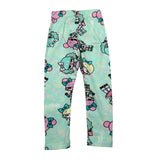 Mousse Leggins Tinta Unita con Stampa per Bambina DOLLFANT VERDE ACQUA MOUSSE 