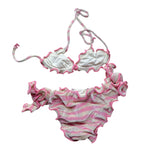Saint Barth Costume 2 Pezzi Slip-Triangolo per Bambina 00579L PANNA SAINT BARTH 