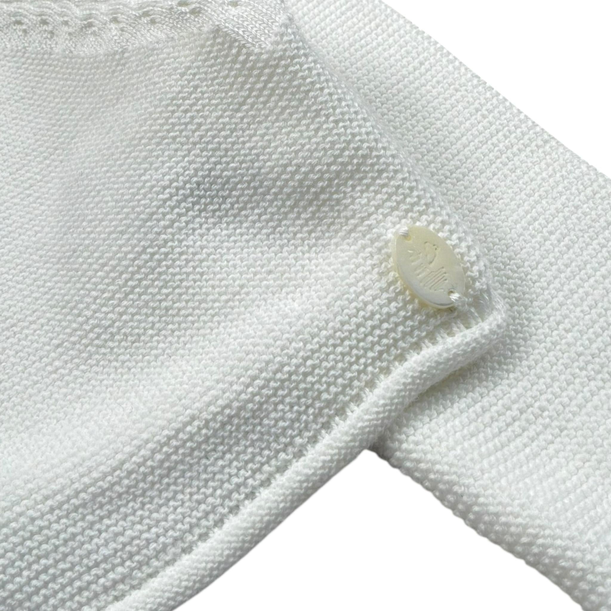 Le Coconne Coprispalle Tinta Unita per Neonata LCN2117 BIANCO LE COCONNE 