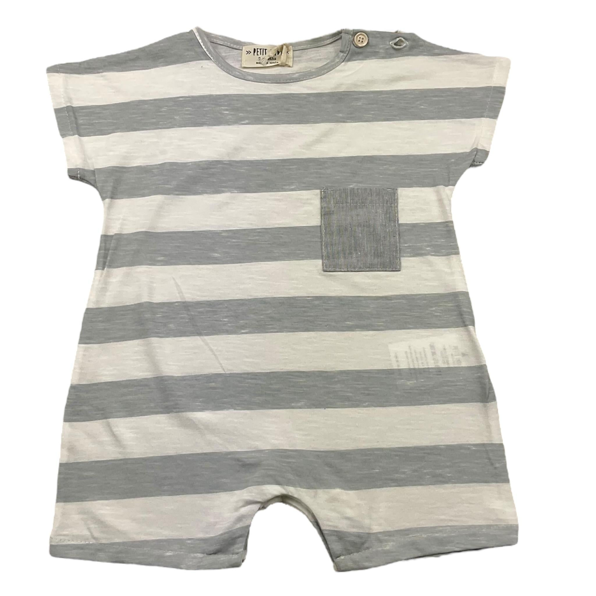 PETIT INDI SS24B2448BIANCO/GRIGIO