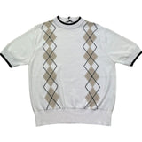 Paolo Pecora T-Shirt Girocollo Tinta Unita con Ricami In Maglia per Bambino PP4284 BIANCO PAOLO PECORA 